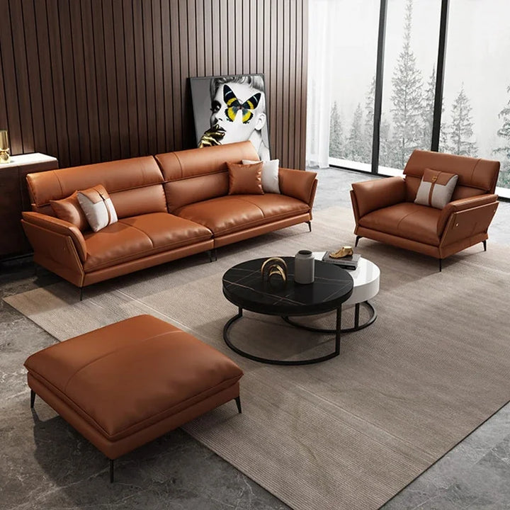 Italian Leather Sofa